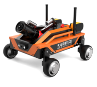 便攜式電動輪式四驅滅火機器人 (第3代，輪式）