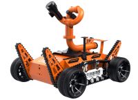 全地形消防滅火機(jī)器人【輪式履帶擺臂】 (第1代，升降云臺及氣體二合一探測裝置+語音控制