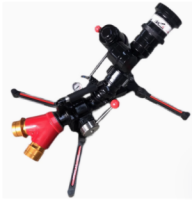 便攜式快速攻擊移動消防炮（雙進水口）